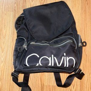 Black Calvin Klein backpack